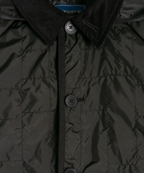 LAVENHAM（ラベンハム）の「Unwadded Gathered Waist Denston Womens / アンワディッド ギャザード ウエスト デンストン ウィメンズ（その他アウター・レディース・ベージュ系その他/ダークブラック・10/8/6/12）」の15枚目の写真