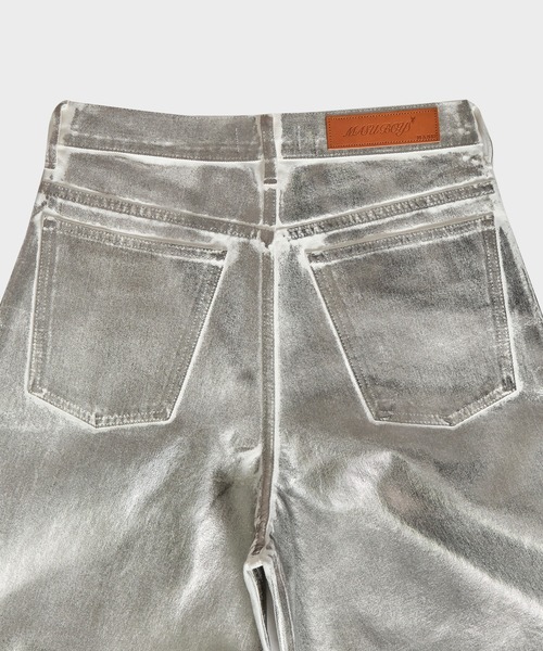 MASU（エムエーエスユー）の「【MASU/エムエーエスユー】“MASU BOYS” EMBLEM BAGGY JEANS（デニムパンツ・メンズ・シルバー・44/46）」の11枚目の写真
