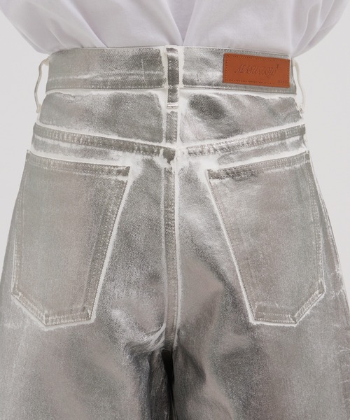 MASU（エムエーエスユー）の「【MASU/エムエーエスユー】“MASU BOYS” EMBLEM BAGGY JEANS（デニムパンツ・メンズ・シルバー・44/46）」の18枚目の写真