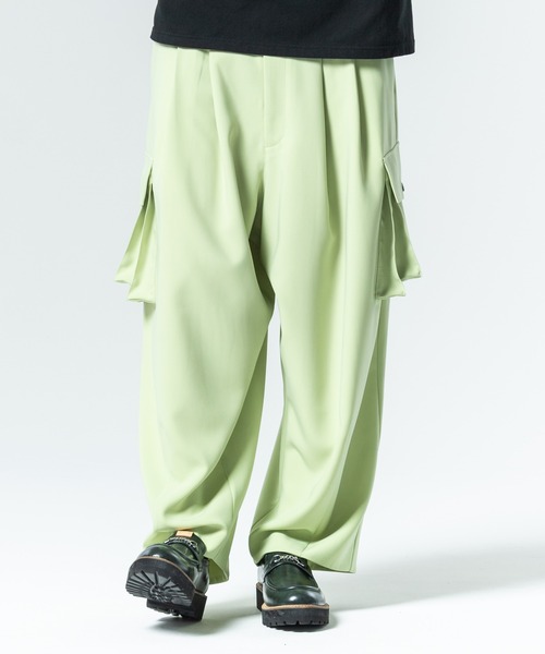glamb グラム Color Cargo Slacks カラーカーゴスラックス パンツ 送料無料 atfpts セール】Color Cargo Slacks / カラーカーゴスラックス（スラックス