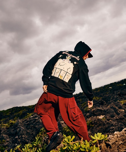 glamb(グラム)の「Color Cargo Slacks / カラーカーゴスラックス(スラックス・メンズ・ワイン/ブラック/ブルー/ライム・S/M/L)」の10枚目の写真