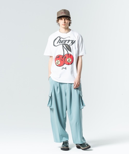 glamb(グラム)の「Color Cargo Slacks / カラーカーゴスラックス(スラックス・メンズ・ワイン/ブラック/ブルー/ライム・S/M/L)」の9枚目の写真