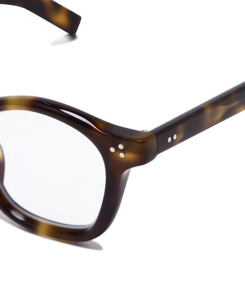 GARDEN TOKYO（ガーデントウキョウ）の「guepard/ギュパール/GP-05/ecaille jaune（メガネ・メンズ・ブラウン/その他24/ブルー・F）」の12枚目の写真