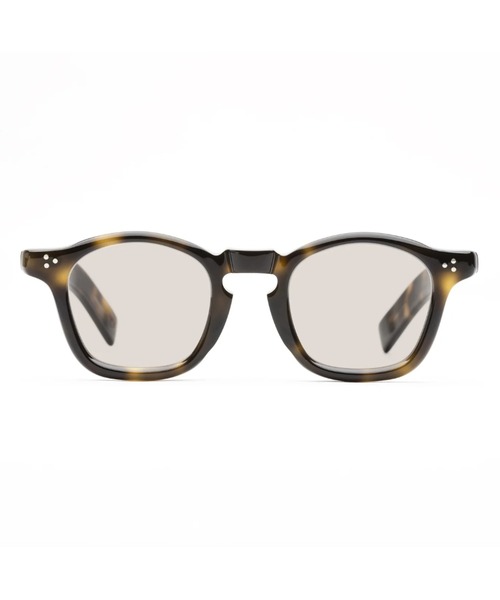 GARDEN TOKYO（ガーデントウキョウ）の「guepard/ギュパール/GP-05/ecaille jaune（メガネ・メンズ・ブラウン/その他24/ブルー・F）」の2枚目の写真