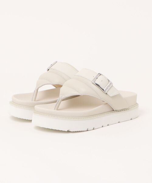 Minnetonka（ミネトンカ）の「MINNETONKA ミネトンカ / プラットフォームパファートングサンダル ビーチサンダル 25M03（サンダル・レディース・ホワイト/ブラック/ブルー/シルバー・5/6/7/8/9）」の20枚目の写真