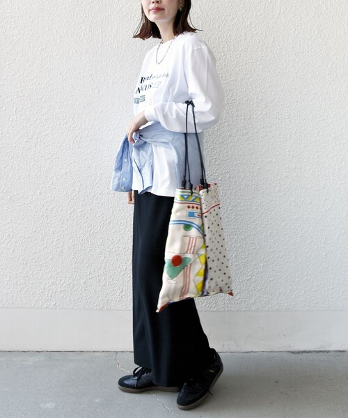 【SHIPS別注】Odub:プリント ロング スリーブ TEE セール】【SHIPS別注】Odub:プリント ロング スリーブ TEE（T