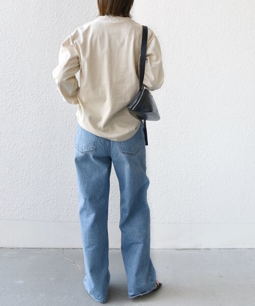 Odub(オーダブ)の「【SHIPS別注】Odub:プリント ロング スリーブ TEE(Tシャツ/カットソー・レディース・ホワイト/ベージュ系その他・ONE SIZE)」の21枚目の写真