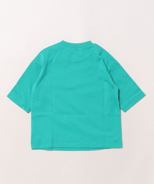 HAKKA BABY（ハッカベビー）の「[ベビー]フルーツジュースプリントTシャツ（Tシャツ/カットソー・キッズ・パープル/グリーン・L）」の3枚目の写真