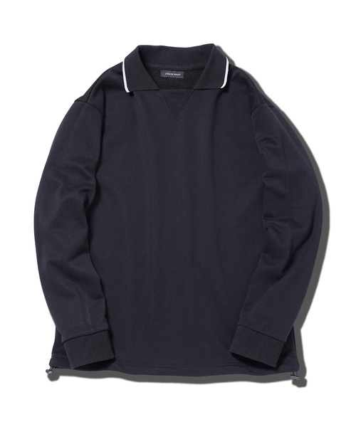 jiggys shop(ジギーズショップ)の「襟付き クルーネックスウェットトレーナー(スウェット・メンズ・ブルー系その他/チャコールグレー/ブラック・X-LARGE/MEDIUM/LARGE)」の8枚目の写真