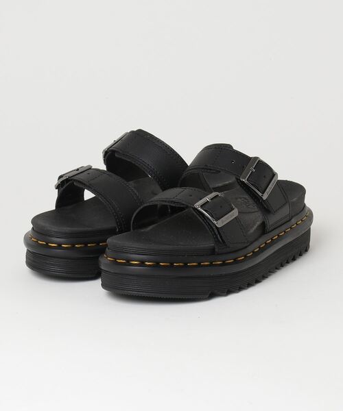 Dr. Martens(ドクターマーチン)の「Dr. Martens/ドクターマーチン MYLES スライド サンダル 31813001(サンダル・レディース・ブラック・UK9/UK8/UK7/UK6/UK5/UK4/UK3/UK11/UK10)」の10枚目の写真