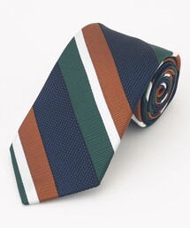 J.PRESS（ジェイプレス）の「【JAPANESE SILK FRESCO TIE COLLECTION】マルチストライプ ネクタイ（ネクタイ）」