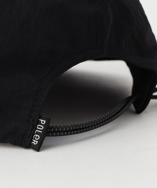 POLeR（ポーラー）の「POLeR/ポーラー FURRY FONT NYLON 6P CAP ファーリーフォント6パネルキャップ（キャップ・メンズ・ネイビー/ラベンダー/ブラック/ナチュラル/グレー・ONE SIZE）」の10枚目の写真