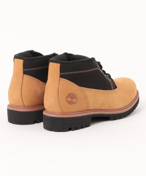 Timberland(ティンバーランド)の「Timberland ティンバーランド PREMIUM MID LACE CHUKKA BOOT【防水】メンズブーツ(プレミアムミッドレースチャッカ)(ブーツ・メンズ・ブラウン/ベージュ・25.0cm/25.5cm/26.0cm/26.5cm/27.0cm/27.5cm/28.0cm)」の3枚目の写真