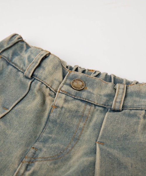 URBAN CHERRY(アーバンチェリー)の「タックルーズデニムパンツ(デニムパンツ・キッズ・ブルー・120cm/150cm/130cm/140cm/160cm)」の10枚目の写真