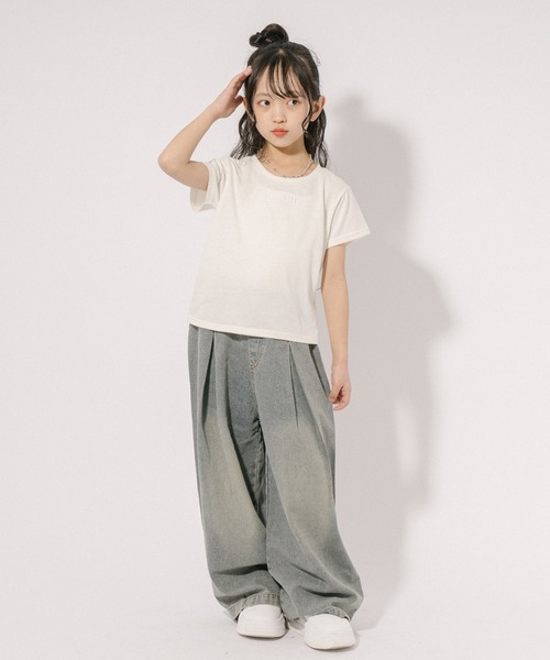 URBAN CHERRY(アーバンチェリー)の「タックルーズデニムパンツ(デニムパンツ・キッズ・ブルー・120cm/150cm/130cm/140cm/160cm)」の20枚目の写真