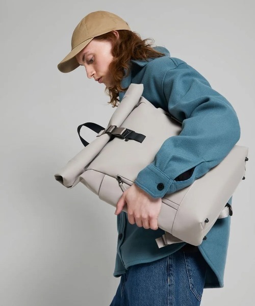 GASTON LUGA（ガストンルーガ）の「GASTON LUGA/ガストンルーガ/Rullen 13''（バックパック/リュック・メンズ・グレー/ブルー/ブラック/オリーブ系・F）」の22枚目の写真