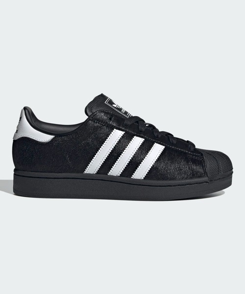 adidas（アディダス）の「スーパースター II / Superstar II / アディダスオリジナルス adidas Originals（スニーカー・レディース・ブラック/ホワイト×ブラック・23.5cm/26.5cm/24.0cm/26.0cm/27.0cm/22.0cm/22.5cm/23.0cm/24.5cm/25.0cm/25.5cm/27.5cm/28.0cm）」の2枚目の写真