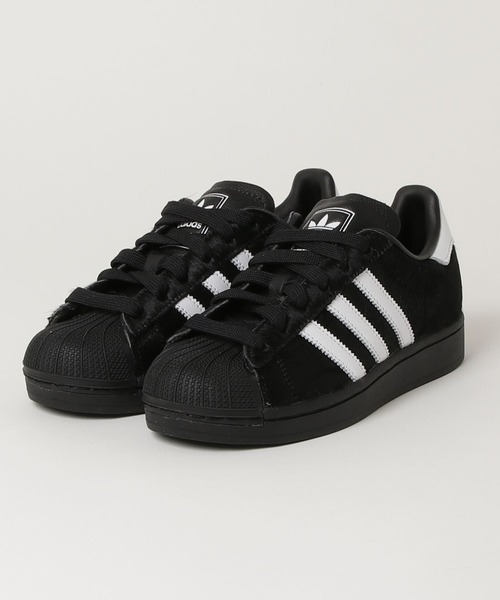 ポニーヘアレザー☆アディダススーパースターSuperstar II Shoes adidas Superstar II Shoes - Black | Free Shipping with