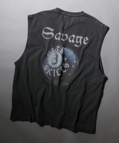 SITRY（シトリー）の「Pigment Graphic No Sleeve Shirt/ピグメント加工 ヴィンテージライク ロックプリント ノースリーブシャツ（タンクトップ・メンズ・ブラック×ホワイト/ブラック系その他4/ブラック系その他6/ブラック系1/ブラック系3/ブラック系その他7/ブラック×グレー/ブラック系その他3/ブラック系その他5/ブラック系2/ブラック系その他2/ブラック系5/ブラック系6/ブラック系7/ブラック系8/ブラック系9/ブラック系4/ブラック系/ブラック/ブラック系その他・XL/M/L）」の20枚目の写真