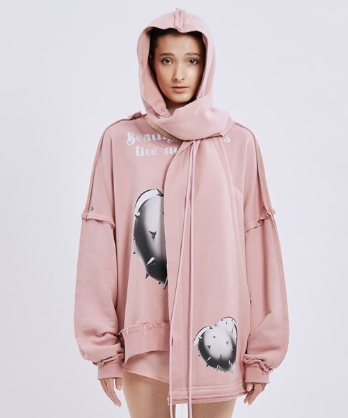 新品♡三上悠亜♡seivson♡コラボ♡トップス♡スカーフ Seivson X 三上悠亜 SCREW PEACH COLLECTION 】SCREW PEACH