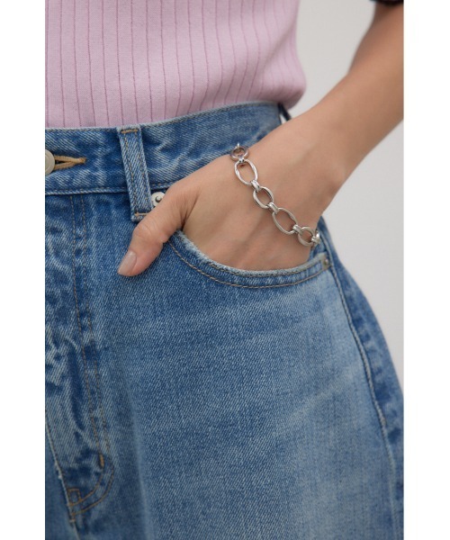 crie conforto（クリーコンフォルト）の「ロークロッチワイドデニム（デニムパンツ・レディース・ライトブラック/ライトブルー・SMALL/MEDIUM）」の21枚目の写真