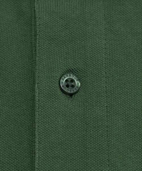 Barbour（バブアー）の「Barbour/バブアー 【EXCLUSIVE】 ORIGINAL SPORTS TAILORED POLO（ポロシャツ・メンズ・ホワイト/ブラック/グリーン・MEDIUM/LARGE/SMALL/X-LARGE）」の6枚目の写真