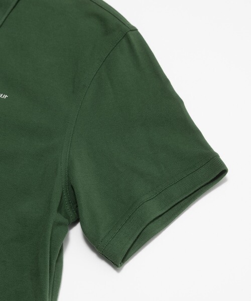 Barbour（バブアー）の「Barbour/バブアー 【EXCLUSIVE】 ORIGINAL SPORTS TAILORED POLO（ポロシャツ・メンズ・ホワイト/ブラック/グリーン・MEDIUM/LARGE/SMALL/X-LARGE）」の8枚目の写真