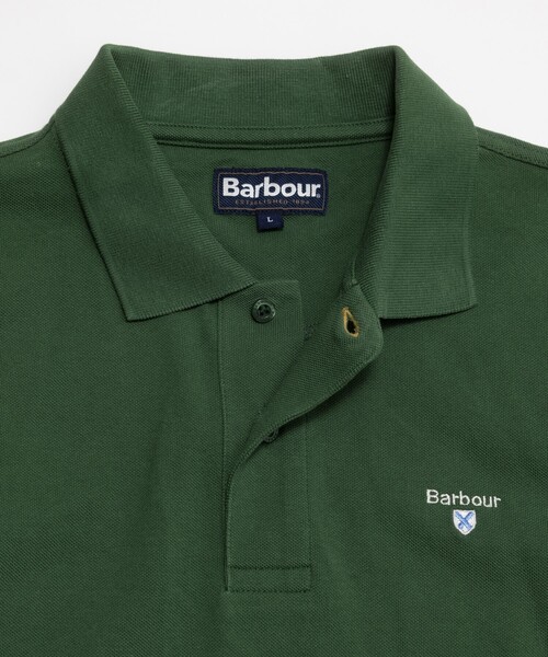 Barbour（バブアー）の「Barbour/バブアー 【EXCLUSIVE】 ORIGINAL SPORTS TAILORED POLO（ポロシャツ・メンズ・ホワイト/ブラック/グリーン・MEDIUM/LARGE/SMALL/X-LARGE）」の11枚目の写真