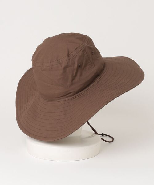 NEW ERA(ニューエラ)の「NEW ERA/ADVENTURE WIDE BRIM BASIC TYPE(ハット・レディース・ブラック/ブラウン・FREE)」の3枚目の写真