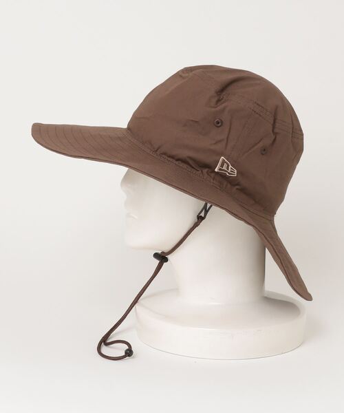 NEW ERA(ニューエラ)の「NEW ERA/ADVENTURE WIDE BRIM BASIC TYPE(ハット・レディース・ブラック/ブラウン・FREE)」の4枚目の写真
