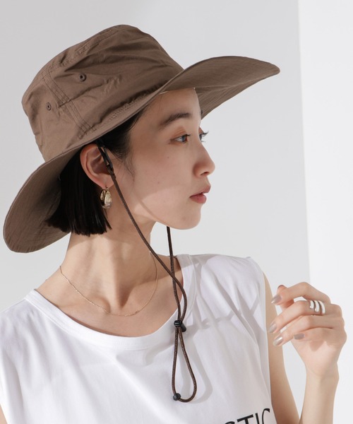 NEW ERA(ニューエラ)の「NEW ERA/ADVENTURE WIDE BRIM BASIC TYPE(ハット・レディース・ブラック/ブラウン・FREE)」の17枚目の写真