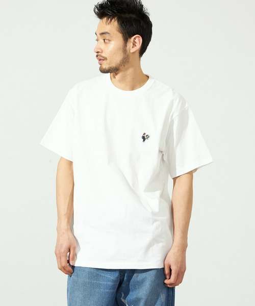 Lee リー Tシャツ ニワトリ(ホワイト): 通常| プラザオンライン