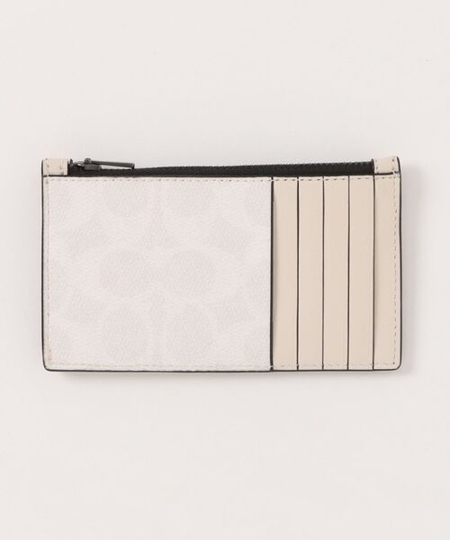 ジップ カード ケース シグネチャー キャンバス