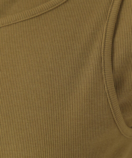 NATURAL BEAUTY BASIC（ナチュラルビューティーベーシック）の「◇レイヤードデザインカットソー（Tシャツ/カットソー・レディース・チャコールグレー/ブラック/カーキ・FREE）」の22枚目の写真