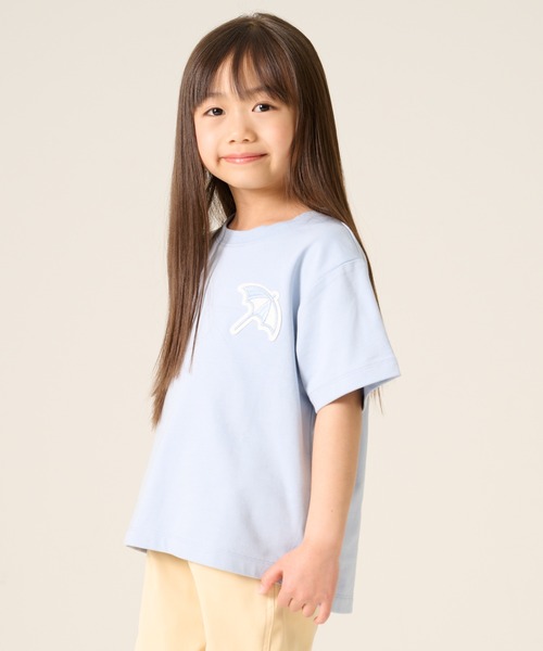 Arnold Palmer（アーノルドパーマー）の「ライトダンボール ビッグアンブレラ Tシャツ（Tシャツ/カットソー・キッズ・ホワイト/ブラック/スカイブルー・135cm/125cm/115cm/105cm/95cm/145cm）」の3枚目の写真