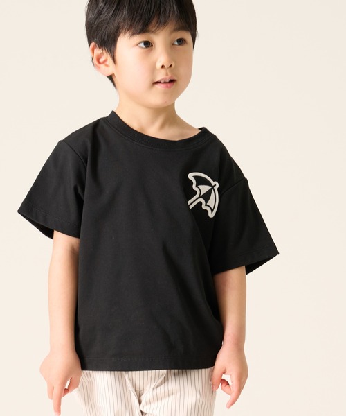 Arnold Palmer（アーノルドパーマー）の「ライトダンボール ビッグアンブレラ Tシャツ（Tシャツ/カットソー・キッズ・ホワイト/ブラック/スカイブルー・135cm/125cm/115cm/105cm/95cm/145cm）」の2枚目の写真