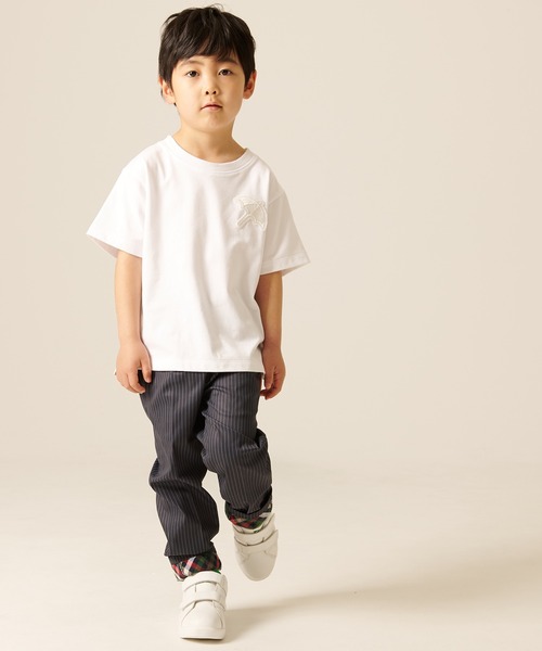 Arnold Palmer（アーノルドパーマー）の「ライトダンボール ビッグアンブレラ Tシャツ（Tシャツ/カットソー・キッズ・ホワイト/ブラック/スカイブルー・135cm/125cm/115cm/105cm/95cm/145cm）」の5枚目の写真