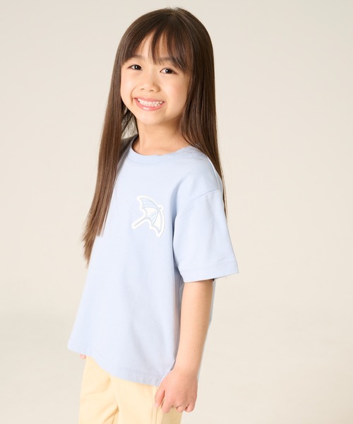 Arnold Palmer（アーノルドパーマー）の「ライトダンボール ビッグアンブレラ Tシャツ（Tシャツ/カットソー・キッズ・ホワイト/ブラック/スカイブルー・135cm/125cm/115cm/105cm/95cm/145cm）」の9枚目の写真