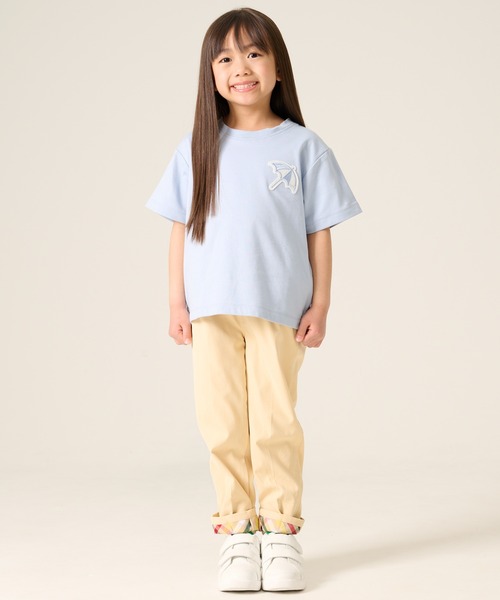 Arnold Palmer（アーノルドパーマー）の「ライトダンボール ビッグアンブレラ Tシャツ（Tシャツ/カットソー・キッズ・ホワイト/ブラック/スカイブルー・135cm/125cm/115cm/105cm/95cm/145cm）」の10枚目の写真