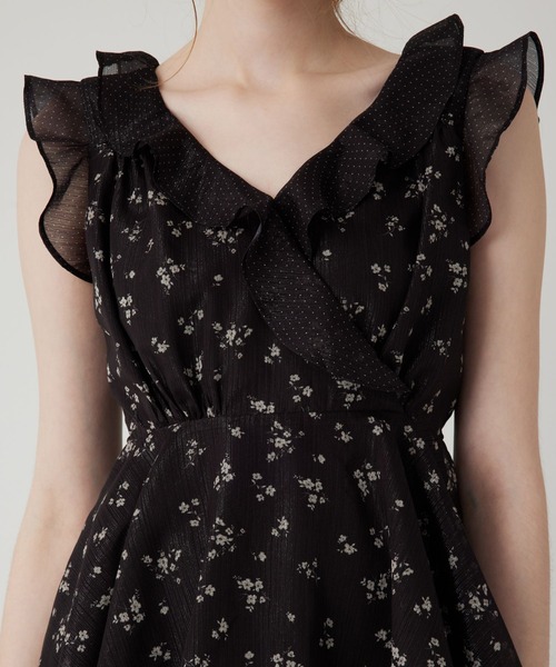 ME COUTURE(ミークチュール)の「ドットフルールMIXブラウス(シャツ/ブラウス・レディース・アイボリー/ブラック/ピンク・FREE)」の21枚目の写真