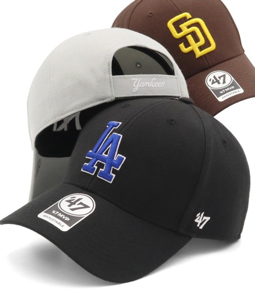 '47(フォーティーセブン)の「’47BRAND フォーティーセブン キャップ エムブイピーMLB(キャップ・メンズ・ブルー/ブラック系2/グレー/ネイビー系/ベージュ系その他3/ブラック系4/ブラック/カーキ/グレー系その他/ブラック系5/ブラック系6/ブラック系7/ブラック系8/ホワイト/ブラック系1/ブラック系3/グリーン/ベージュ系その他/ベージュ系その他2/レッド/ホワイト系その他/ベージュ系その他4/ブラウン/ブラック系/ベージュ/ネイビー/グリーン系その他/グリーン系その他2/グレー系その他2・FREE)」の4枚目の写真