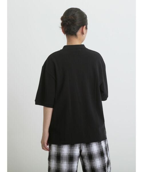 sm2rhythm（サマンサモスモスリズム）の「カノコポロシャツ（シャツ/ブラウス・レディース・グレー/ブラック・F）」の5枚目の写真