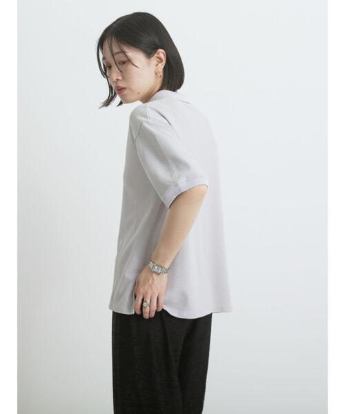 sm2rhythm（サマンサモスモスリズム）の「カノコポロシャツ（シャツ/ブラウス・レディース・グレー/ブラック・F）」の13枚目の写真