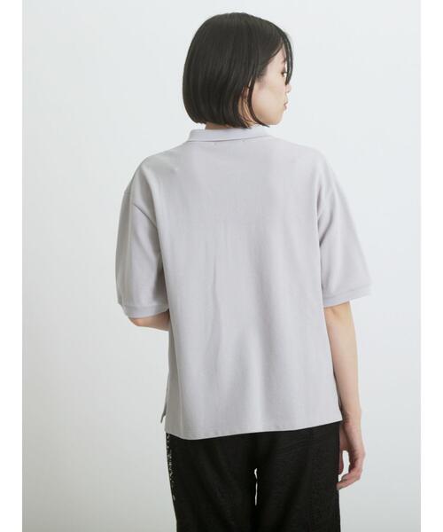 sm2rhythm（サマンサモスモスリズム）の「カノコポロシャツ（シャツ/ブラウス・レディース・グレー/ブラック・F）」の14枚目の写真