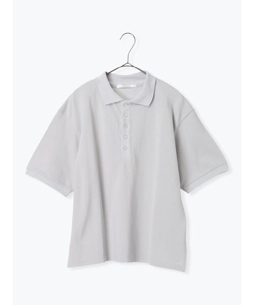 sm2rhythm（サマンサモスモスリズム）の「カノコポロシャツ（シャツ/ブラウス・レディース・グレー/ブラック・F）」の19枚目の写真