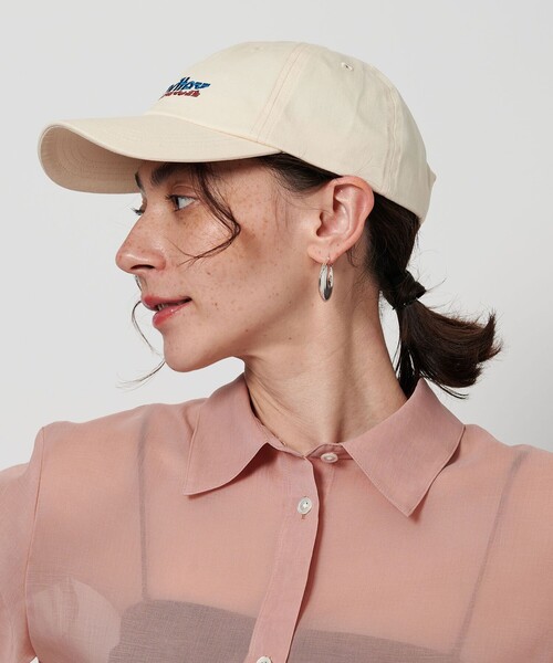 HANDTEX(ハンドテックス)の「【別注】<HANDTEX>ロゴ キャップ(キャップ・レディース・ホワイト/ブラウン系・FREE)」の19枚目の写真