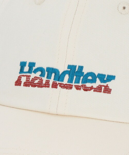 HANDTEX(ハンドテックス)の「【別注】<HANDTEX>ロゴ キャップ(キャップ・レディース・ホワイト/ブラウン系・FREE)」の6枚目の写真