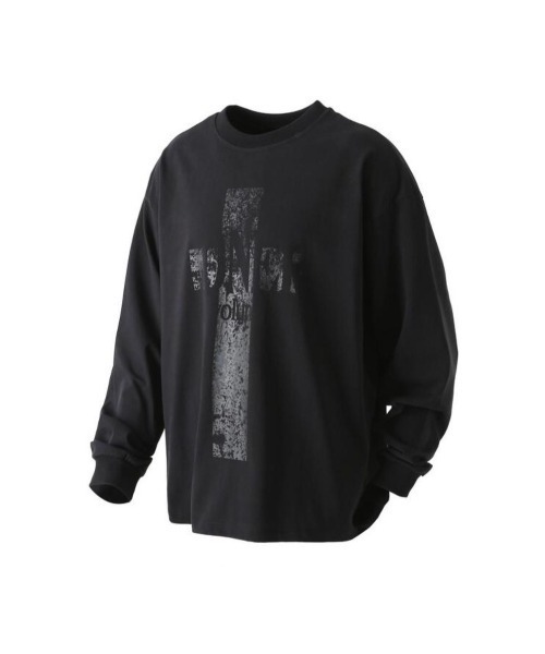 La Ropa 骨T 黒×白 M｜Carti着用色違い US正規モデル ROARINGRAD】CROSS LONG SLEEVED（Tシャツ/カットソー