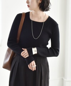 〈新品タグ付〉 todayful / Compact Smooth Knit TODAYFUL（トゥデイフル）の「【TODAYFUL/トゥデイフル】Compact