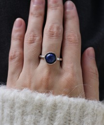 whoseA（フーシー）の「【silver925】RoundGemstoneRing/ラウンドジェムストーンリング（リング）」